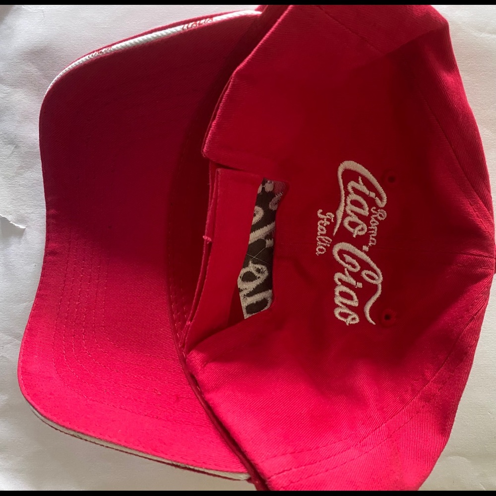 red baseball cap - Picture 5 of 5